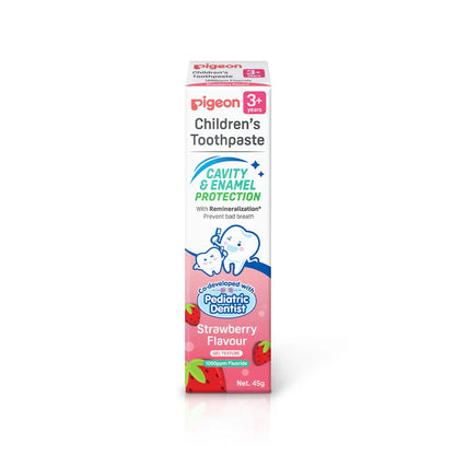 Pigeon Children's Toothpaste Strawberry 3+ 45Gm