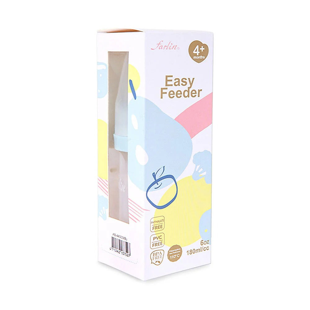 SQUEEZABLE EASY SPOON FEEDER 180ML - BLUE