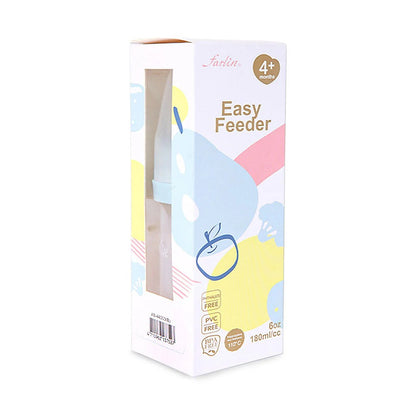 SQUEEZABLE EASY SPOON FEEDER 180ML - BLUE