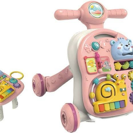 Motorcycle Modeling 3in1 Baby Walker (Pink)