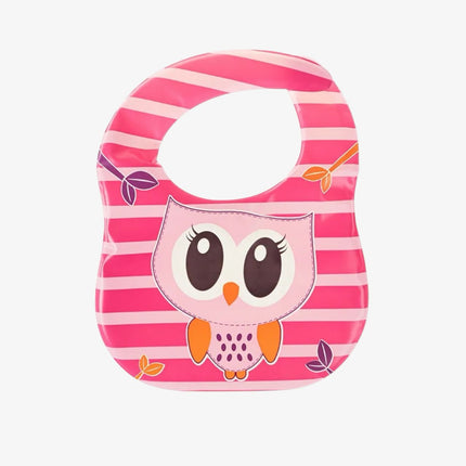 Baby Bib With Owl Design