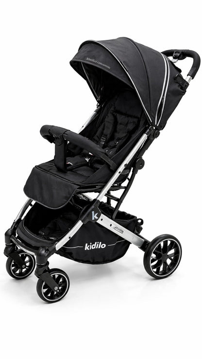 Kidilo K12 Baby Stroller – Black