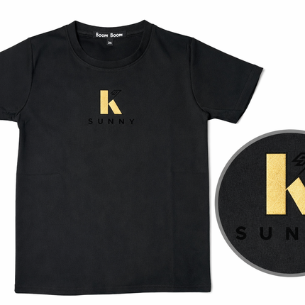 Boys “K SUNNY” Printed T-Shirt – Soft Round Neck Casual Tee