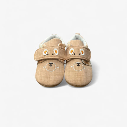 Kids Shoes With Cute Pattern  (Peach)