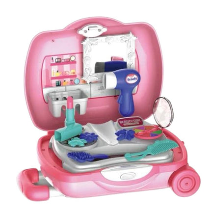 Beauty Girl Makeup Vanity Suitcase