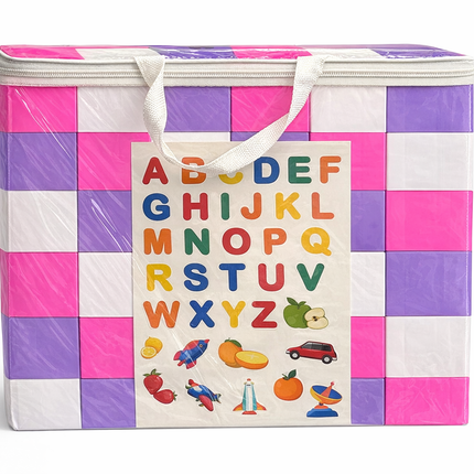 Alphabet Learning Foam Play Mat with Storage Bag – Soft Educational Floor Mat for Kids & Toddlers  Product Description