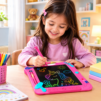 Magical LCD Writing Tablet – Reusable Drawing & Learning Pad