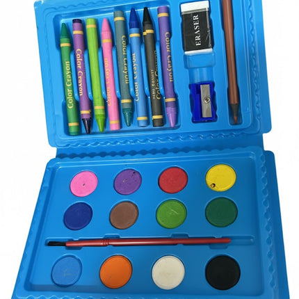 Undersea World 24-Piece Kids Colouring Art Set