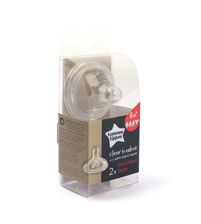 Thick Feed Flow (Y-CUT) Teat Pack Of 2 Tommee Tippee 422142