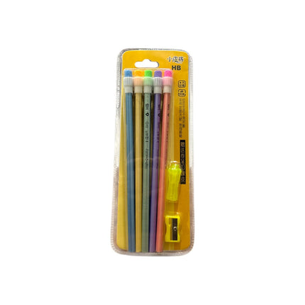 Hd Pencil Pack With Eraser 10 Pcs