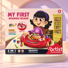 My First Spin Art & Drawing Set – 46 Pieces