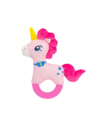 Soft Rattle With Teether in Hose Character