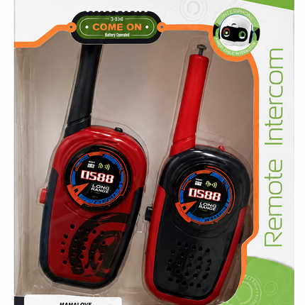 XINJIAYU Kids Walkie Talkie Set – 2PCS Long Range Toy Intercom for Kids | Up to 100M Communication