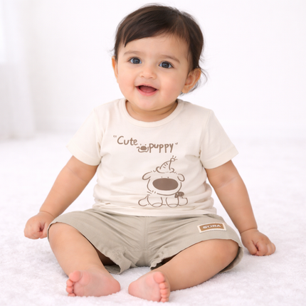 Cute Baby BOY 2-Piece Summer Set