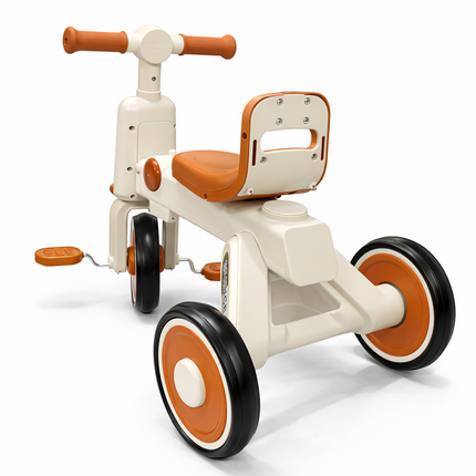 Kids Classic Pedal Tricycle with Backrest Seat – Durable & Stylish Ride-On