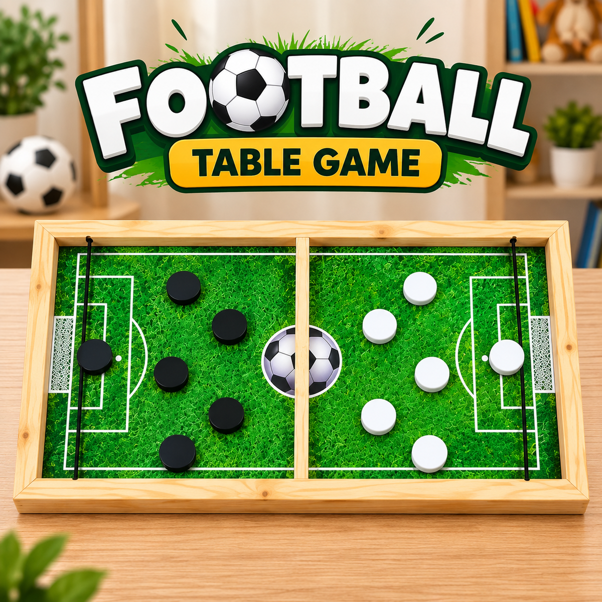 Football Puck Table Game