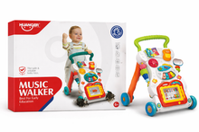 Huanger Musical Baby Walker with Activity Panel – Early Learning Walker (6M+)