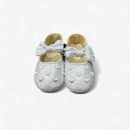 Kids Silver Booties