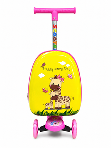 3-Wheel Scooter with Storage Backpack – Adjustable Kids Ride-On Scooter - 601