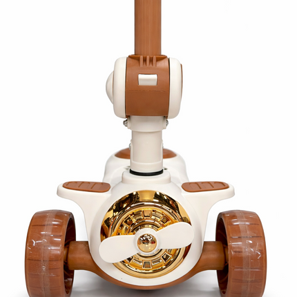 Kids 3-Wheel Scooter with Adjustable Handle & LED Wheel – Stable Ride-On Scooter for Toddlers