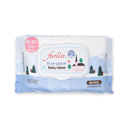 Farlin - WET WIPES PURE WATER PK-80 FLIP TOP