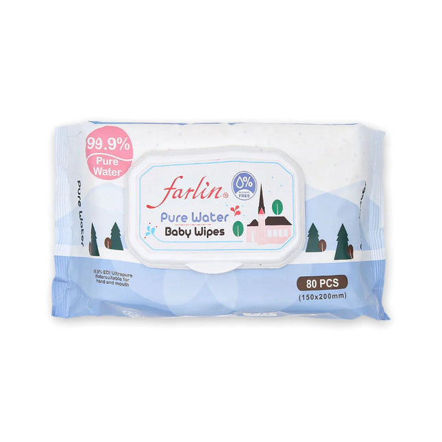 Farlin - WET WIPES PURE WATER PK-80 FLIP TOP