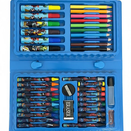 Heroes 42 Pcs Premium Colouring Set – Markers, Crayons, Pencils & More
