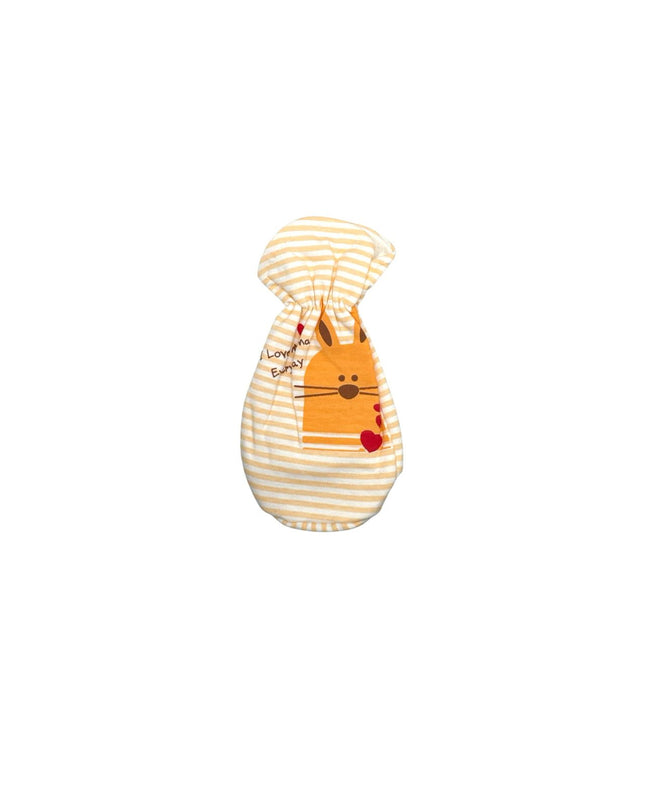 Orange and White Stripped Bunny Feeder Cover