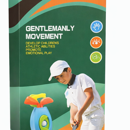Kids Fun Games Golf Set Toy (3+ Years) – Mini Golf Play Set with Clubs & Balls