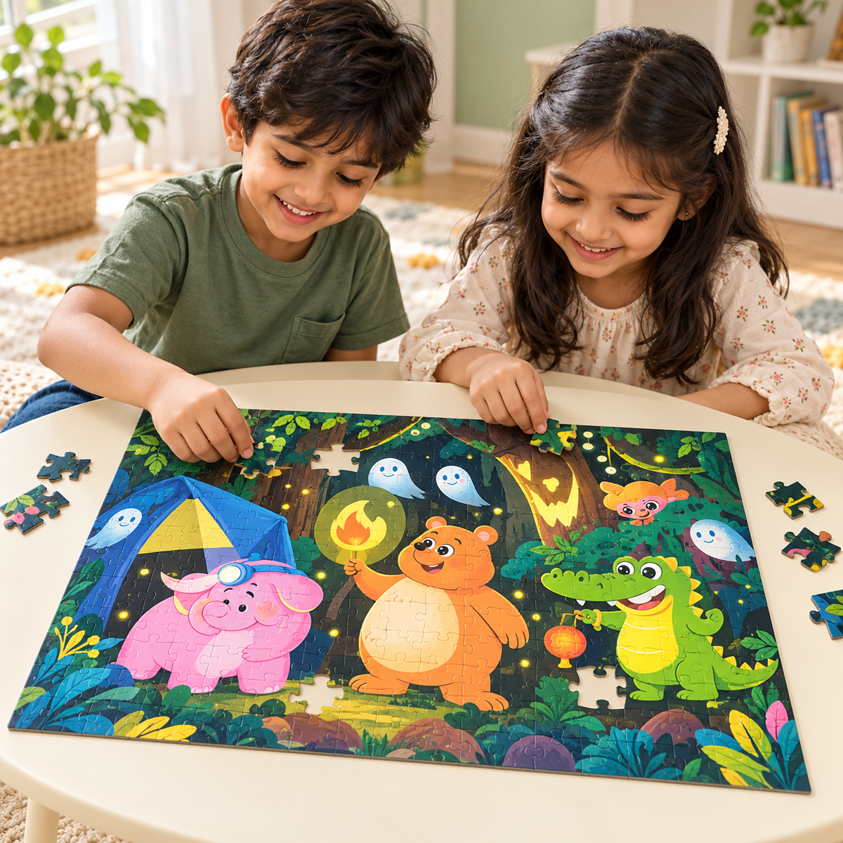Glow-in-the-Dark Cave Adventure Puzzle