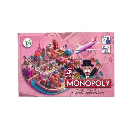 Monopoly 3 In 1 Board Game