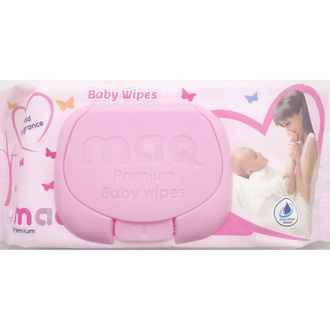 Maq Premium Mild Fragrance Baby Wips Pink
