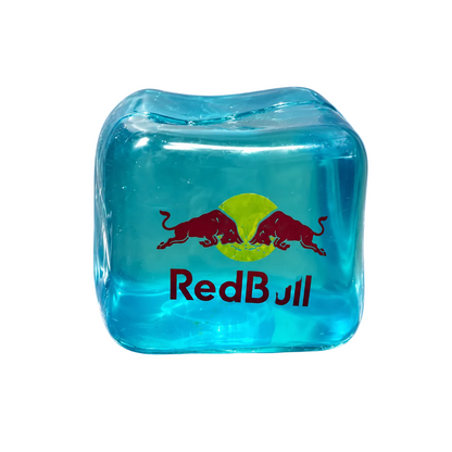 Turquoise Squishy Cube – Soft Sensory Stress Relief Toy