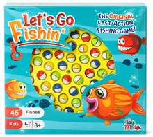 Let’s Go Fishin’ Fast-Action Fishing Game Set (45 Fish) – Kids Interactive Toy (Ages 3+)