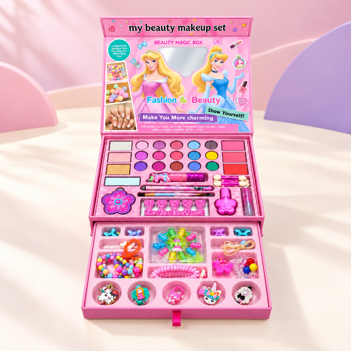 Kids Beauty Makeup & Accessories Set
