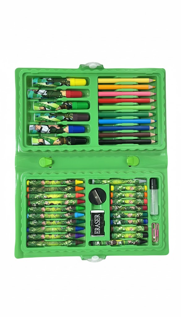 Ben 10 Alien Force – 42 Pcs Colouring Art Set for Kids