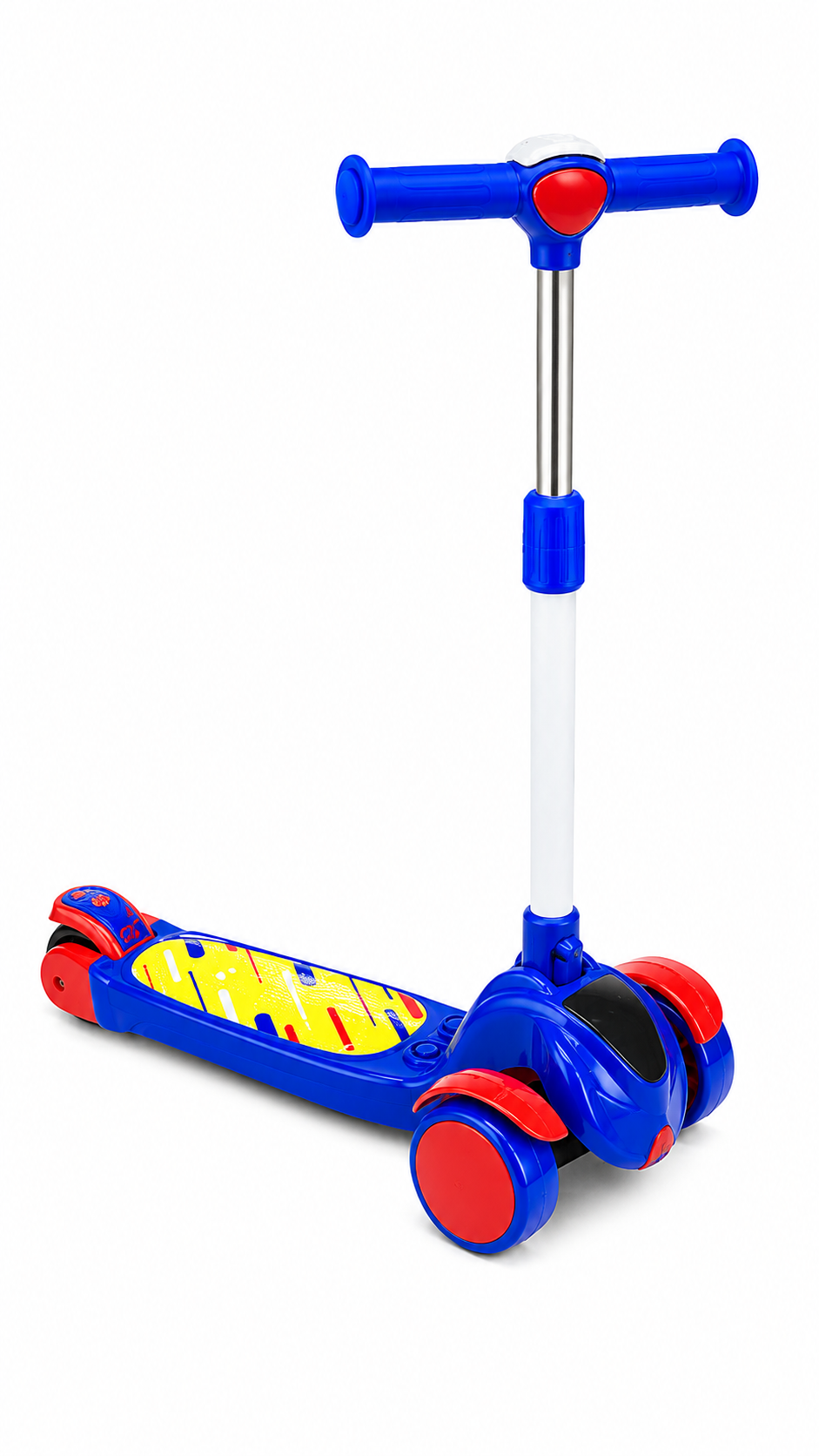 Kids 3-Wheel Adjustable Scooter with LED Front Lights - TYS 222