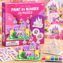 Princess Castle – Paint by Number Creative Art & Craft Kit