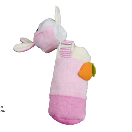 Soft Plush Pink Bunny Feeder Cover