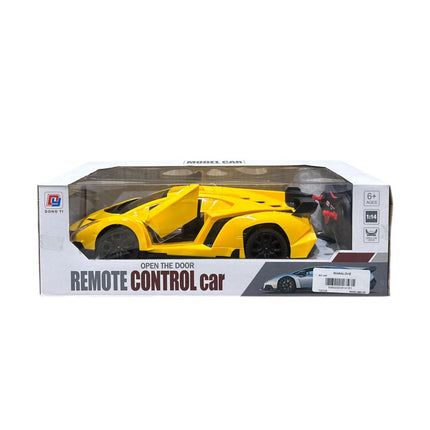 RC Open Door Yellow Car