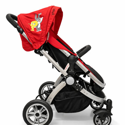 2-in-1 Baby Travel System – Lightweight Stroller with Infant Car Seat (Red) nb 2700