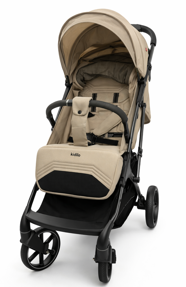 K6 Kidilo - Baby Stroller Lightweight Foldable Stainless Steel