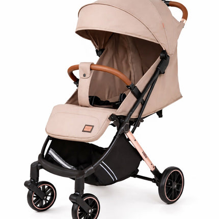Kidilo k868 - Premium All-Terrain Baby Stroller with Adjustable Canopy & Leatherette Handle