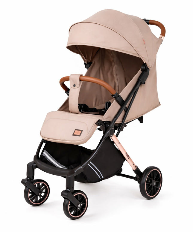 Kidilo k868 - Premium All-Terrain Baby Stroller with Adjustable Canopy & Leatherette Handle