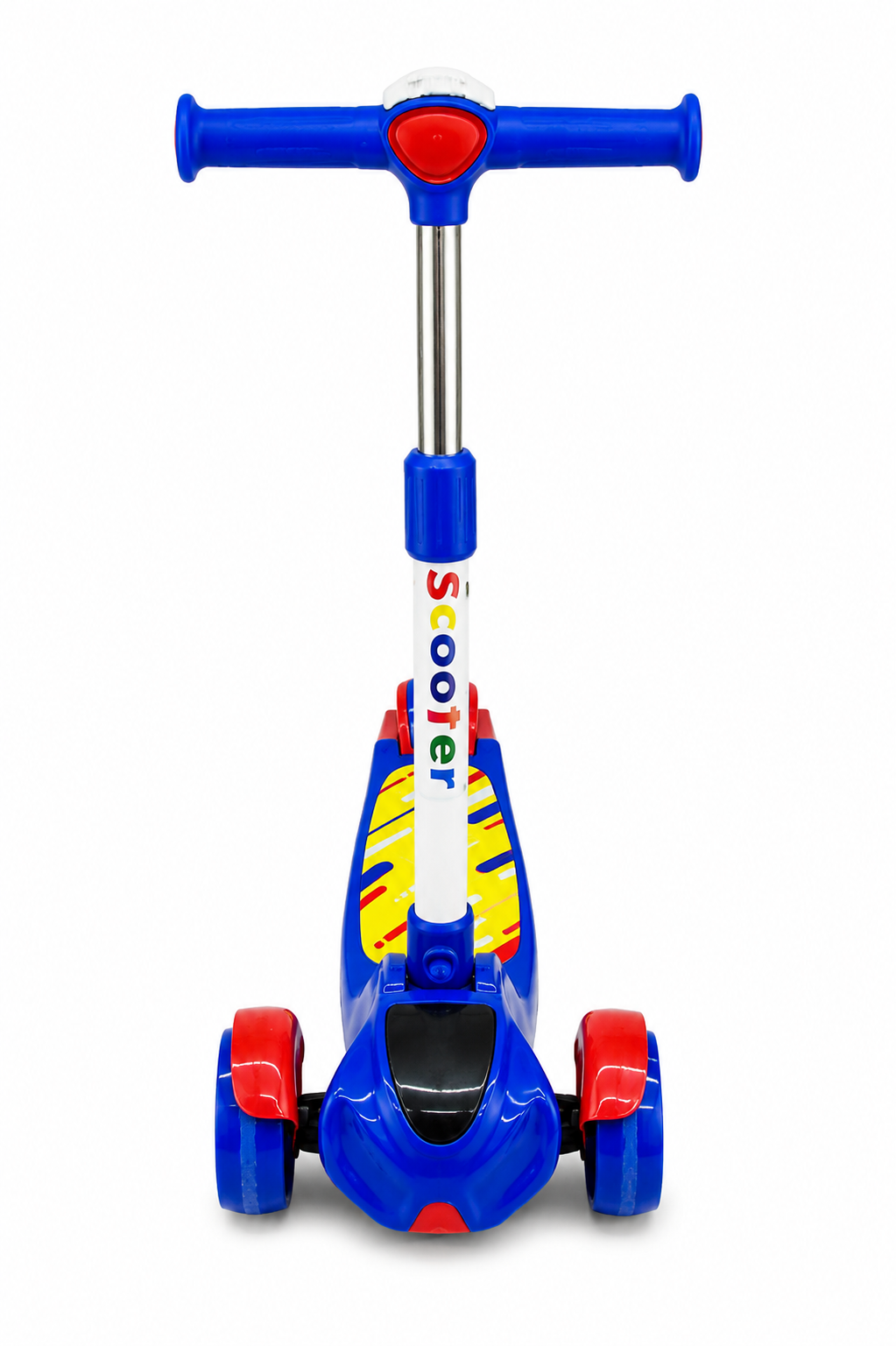 Kids 3-Wheel Adjustable Scooter with LED Front Lights - TYS 222