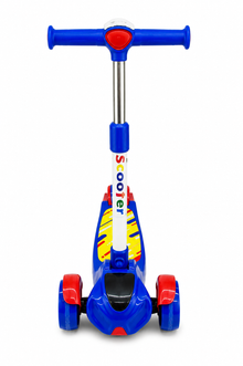 Kids 3-Wheel Adjustable Scooter with LED Front Lights - TYS 222