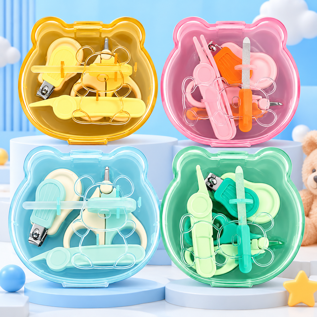 Portable Baby Manicure Set - Baby nail care