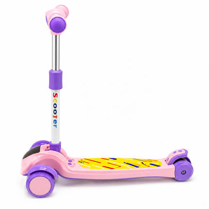 Kids 3-Wheel Adjustable Kick Scooter - TYS 222 PINK