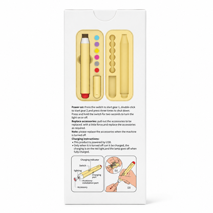 Electric Baby Nail Trimmer & Grooming Care Kit with 6 Grinding Heads
