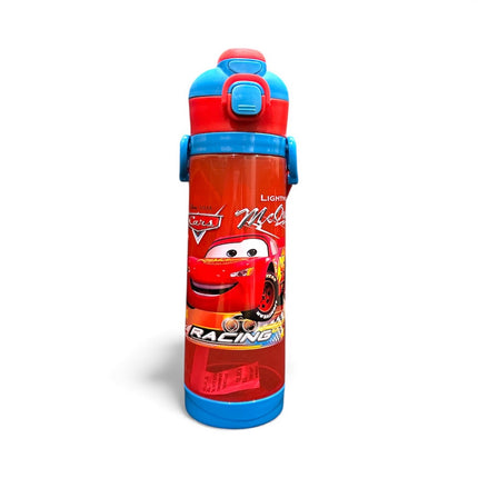 Disney Cars Water Bottle – Lightning McQueen Leakproof Kids Bottle